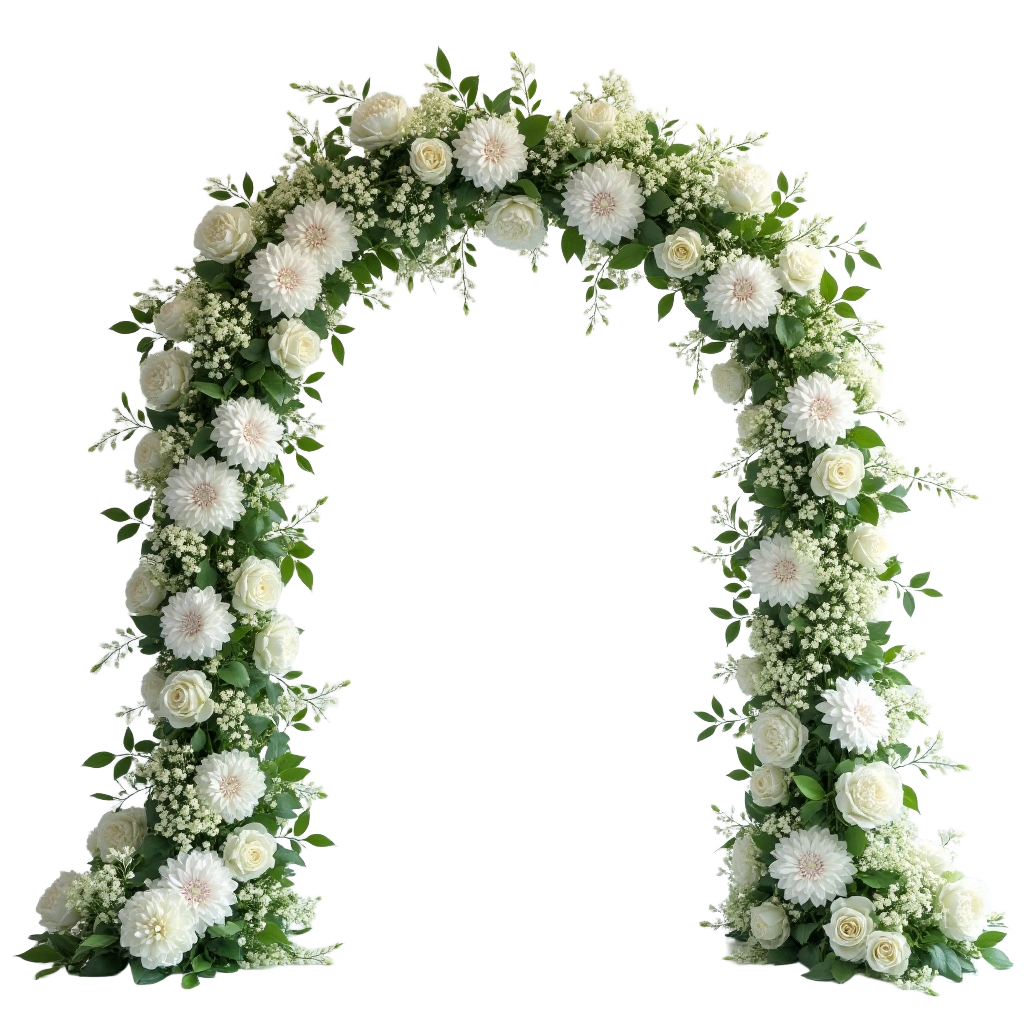 Elegant Floral Arch